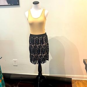 Skirt is a good fit and I don’t use it anymore. Is good condition!.